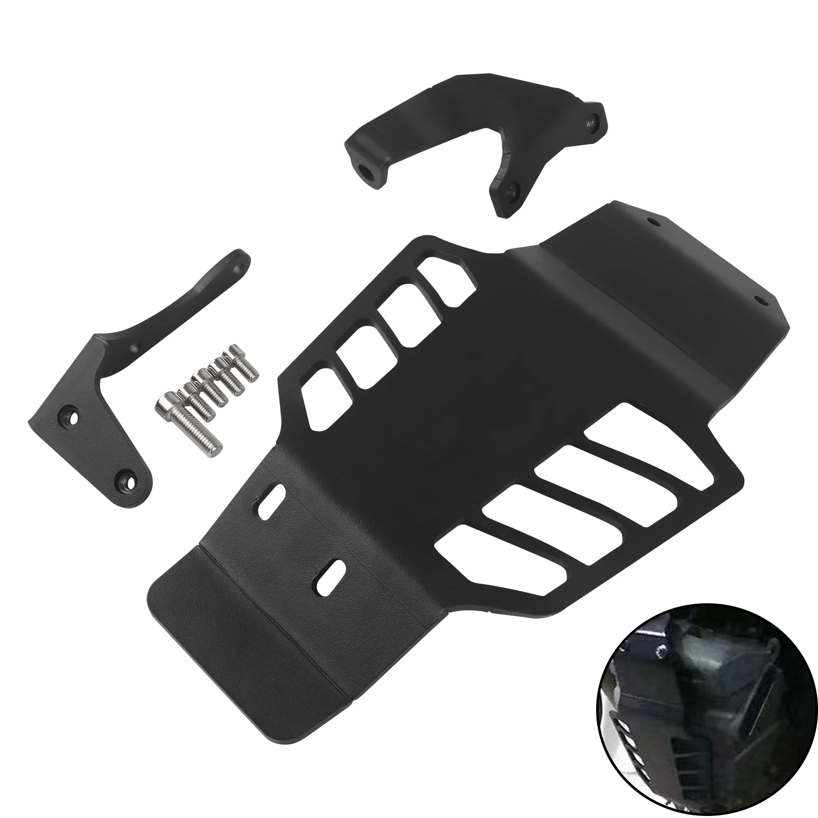 

For 1290 Super Duke GT/R 2013-2019 2014 2015 2016 2017 2018 Motorcycle Aluminum Front Bash Skid Plate Engine Guard Protector
