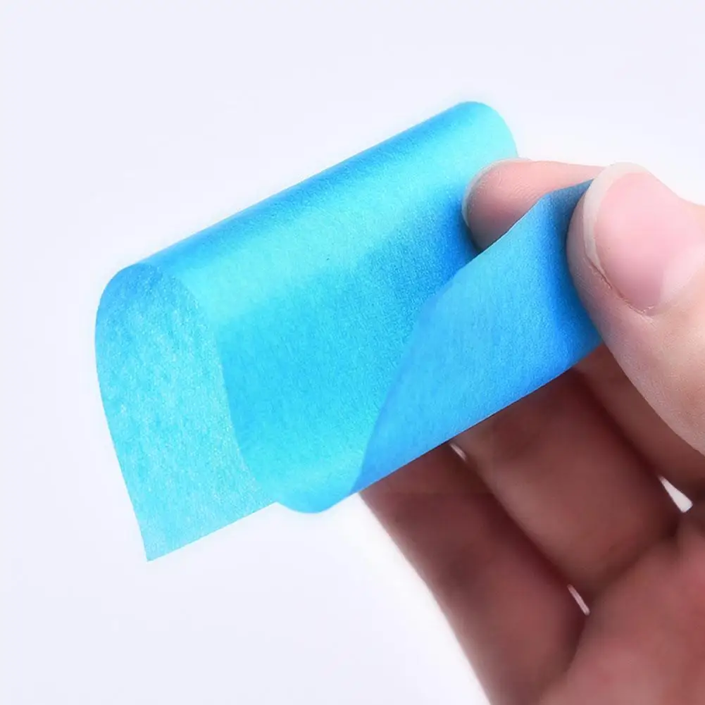 

100 Pieces Of Blue Film Plant Skin-friendly Paper Linen Tissue Oil Control Paper Absorbent Oil Oil-absorbing F4b4