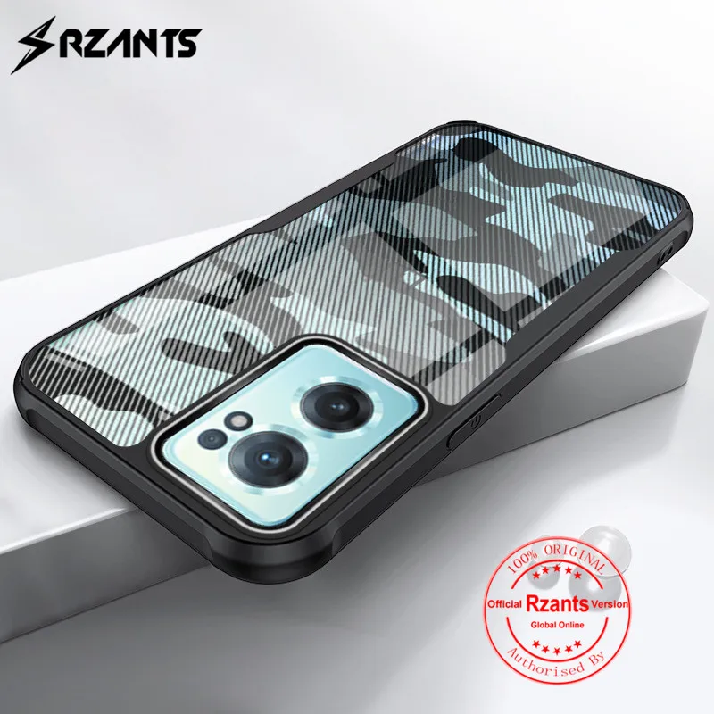 

Rzants Shockproof Case for OnePlus Nord CE 2 5G Translucent Cover Camouflage [Beetle Upgrade] Slim Light Back Casing