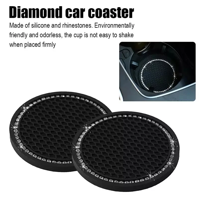 

Автостайлинг, нескользящие накладки на тарелки, алмазные стразы, Gummi, матовые накладки на тарелки для автомобиля, антискользящие накладки