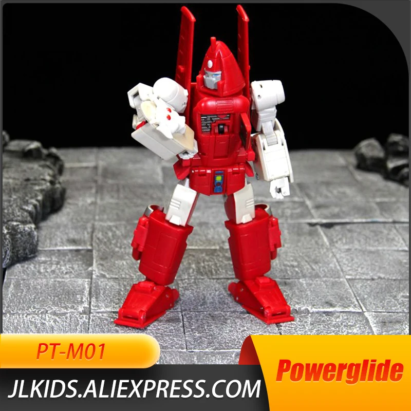 Карманные игрушки трансформер PT M01 Powerglide G1 режим планера DX9 KO MP экшн-фигурка