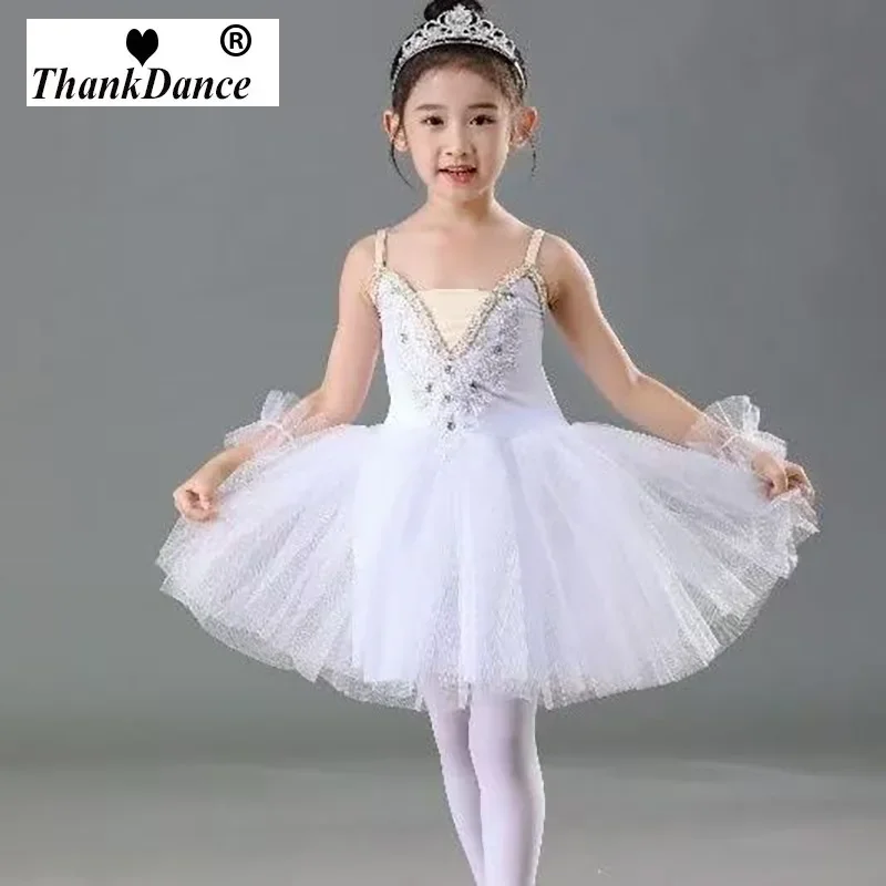 Фото Профессиональный балетный костюм yesGirl Princess Dress для девочек, балетные костюмы-пачки, одежда для выступлений и танцев на сцене №4