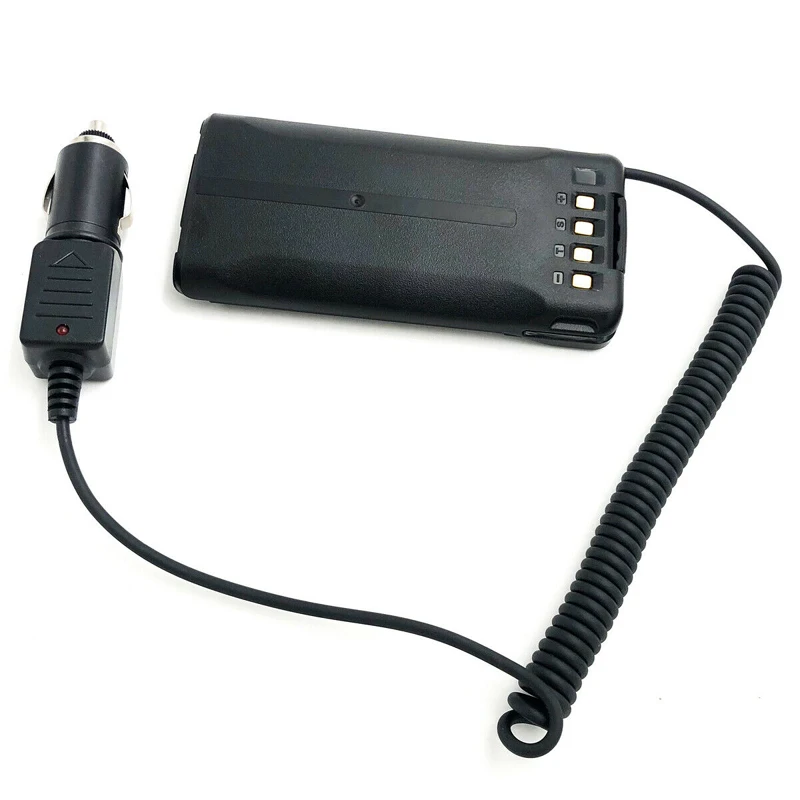 KNB31A 12/24V Car Charger Battery Eliminator Adapter For Kenwood TK-3180 Tk2180 Tk3180 TK5210 TK5310 Series Radio for KNB-31A