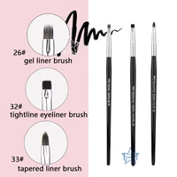 makeup brush eyeliner gel liner brush tightline eyeliner brush tapered liner brush professional tip thin eyeliner brush 26 32 33