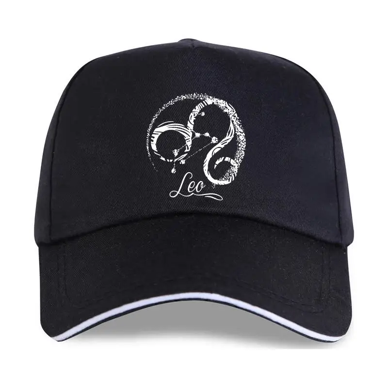 

2022 Cap Hat Leo Zodiac Sign July Or August Birthday Gift Astrology Black, Navy Baseball Cap S-3Xl Style Round