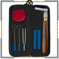 piano tuning kit adjustable piano tuning hammer rosewood handle octagonal core rubber wedge mute temperament strip tuning fork