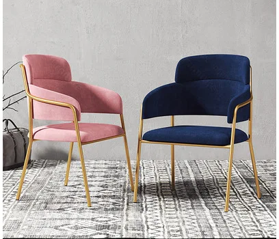 

FQ Nordic Light Luxury Backrest Simple Modern Home Dining Chair