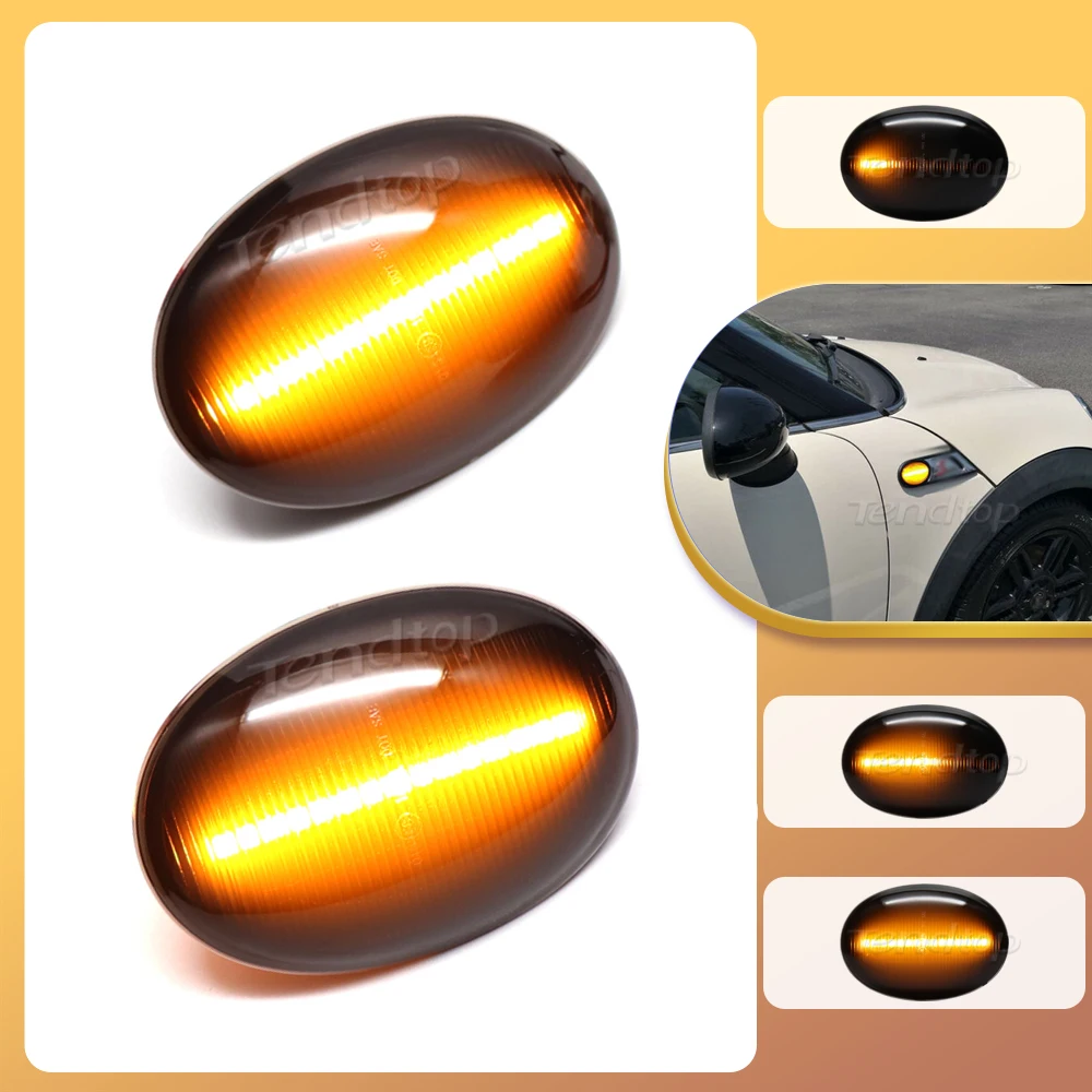 

2 шт., поворотники для BMW MINI Cooper R55 R56 R57 R58 R59 2007-2013