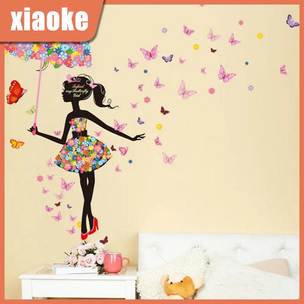 

Wall Decoration Fairy Wall Sticker Waterproof Multicolour Room Wall Stickers Decoration Environmentally Friendly Removable Art