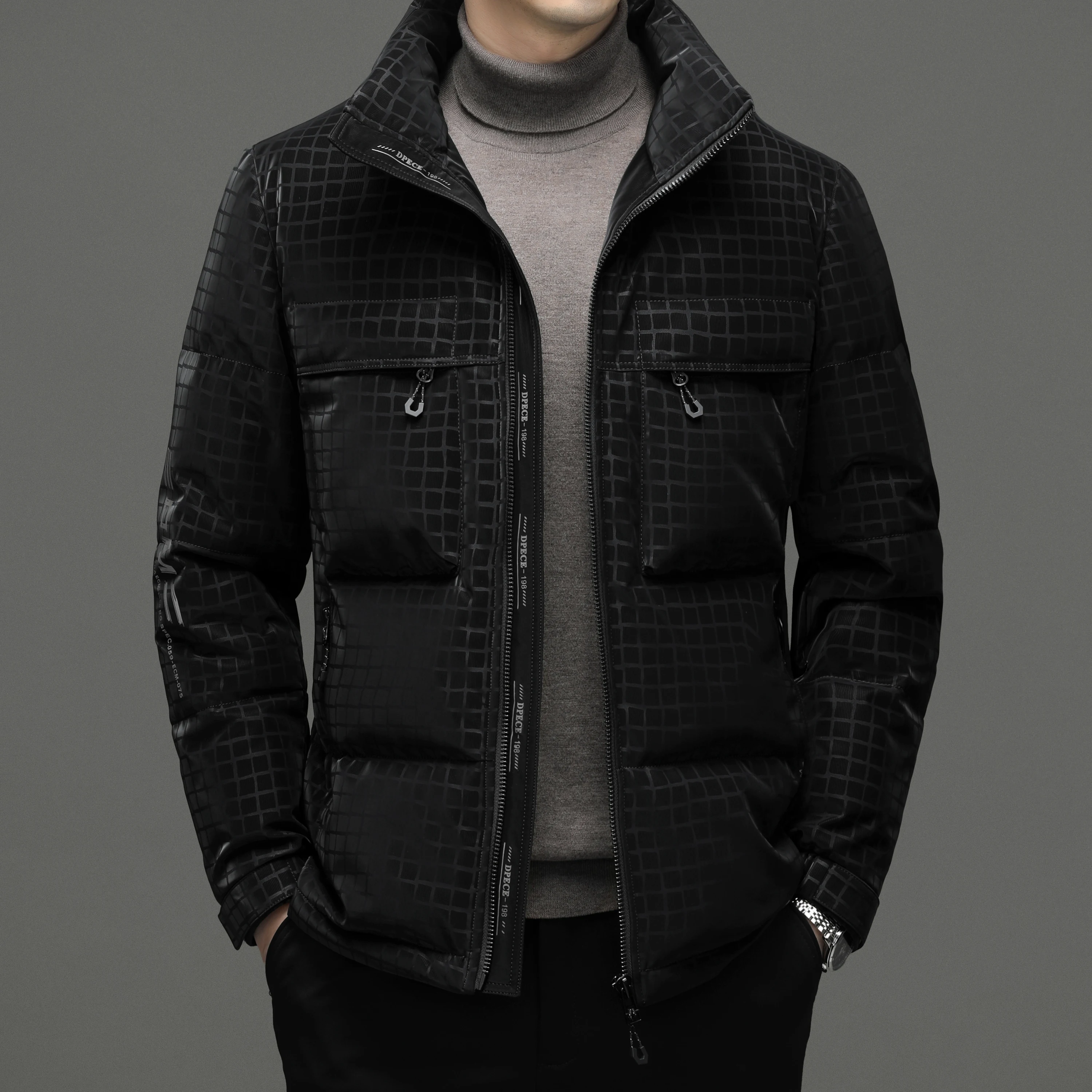 Winter Jacket Men Parkas 2022 Fashion Solid Puffer Jackets Coats Chaquetas Manteaux Doudoune Homme Erkek Mont Jaqueta Masculina