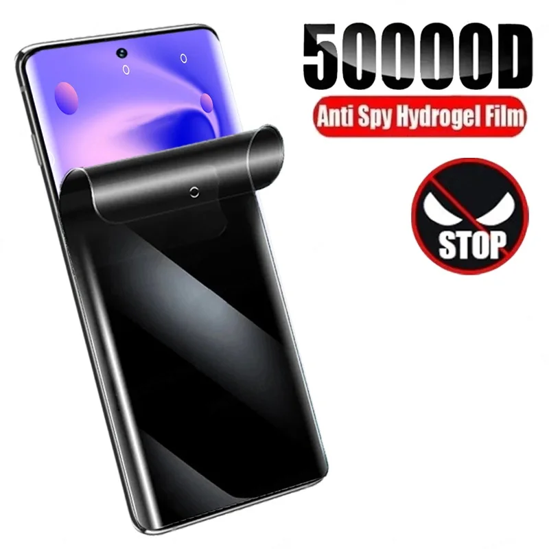 Антишпионская Гидрогелевая пленка для защиты экрана Huawei Mate 60 Enjoy P60 Pro nova Y71 11i 11 Ultra