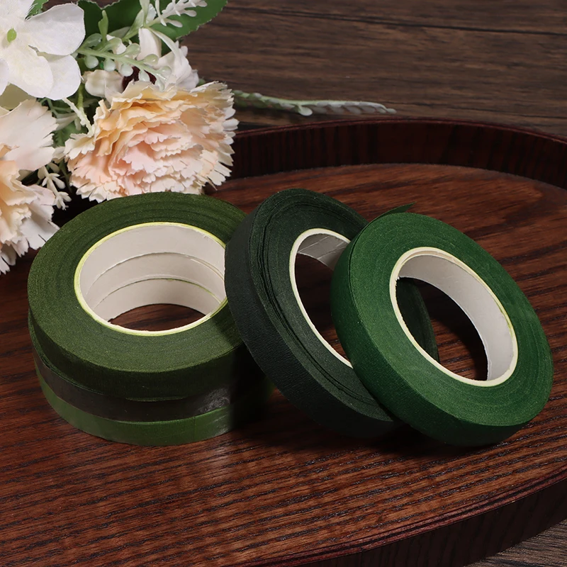 Самоклеящиеся бумажные ленты 27 м в виде тычинков для украшения букета