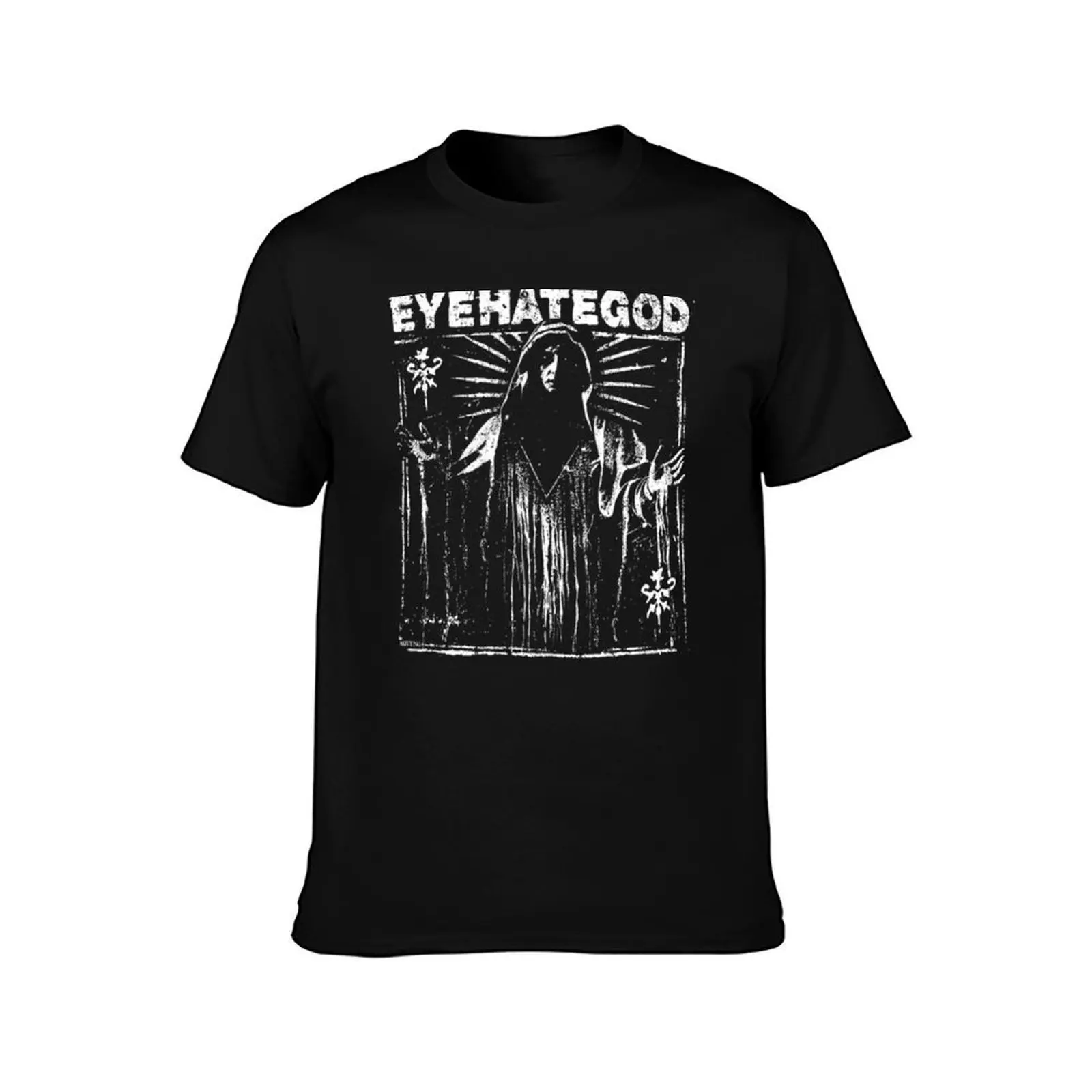 Фото Футболка EyeHateGod с простым принтом №2