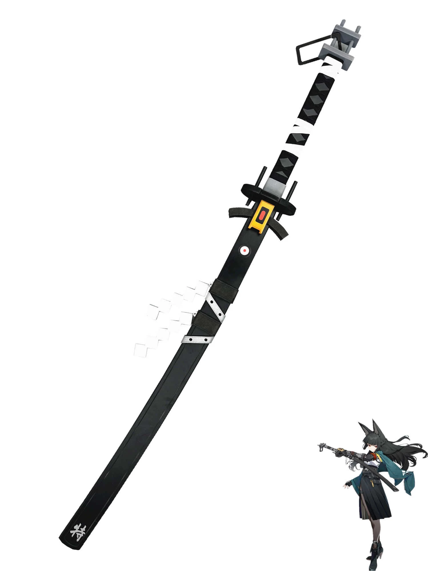 Hoshimi Miyabi оружие деревянный реквизит игра Zenless Zone Zero косплей Хэллоуин Рождество