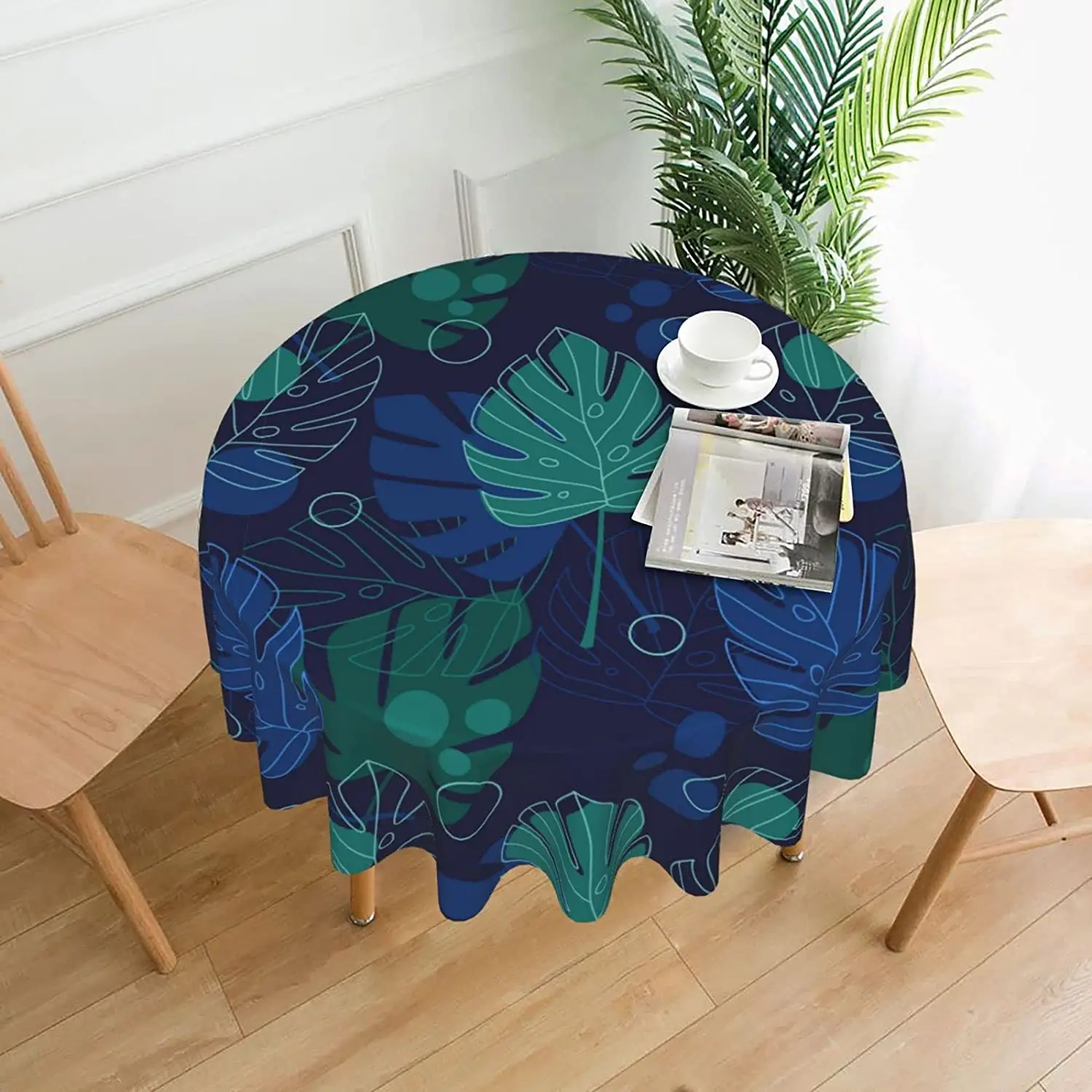 Washable Polyester Table Cloth For Kitchen Party Picnic Dining Decor