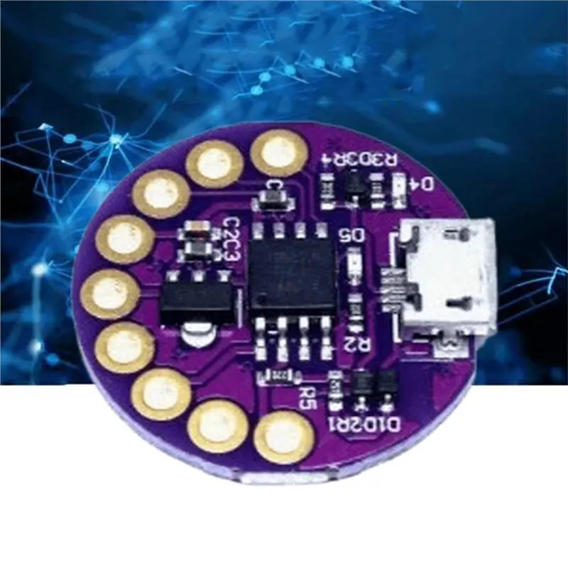 Фото Модуль для разработки носимых устройств MCU-Lilytiny для платы микроконтроллера Lilypad Attiny85 Mini для Arduino DIY E-Textiles №4