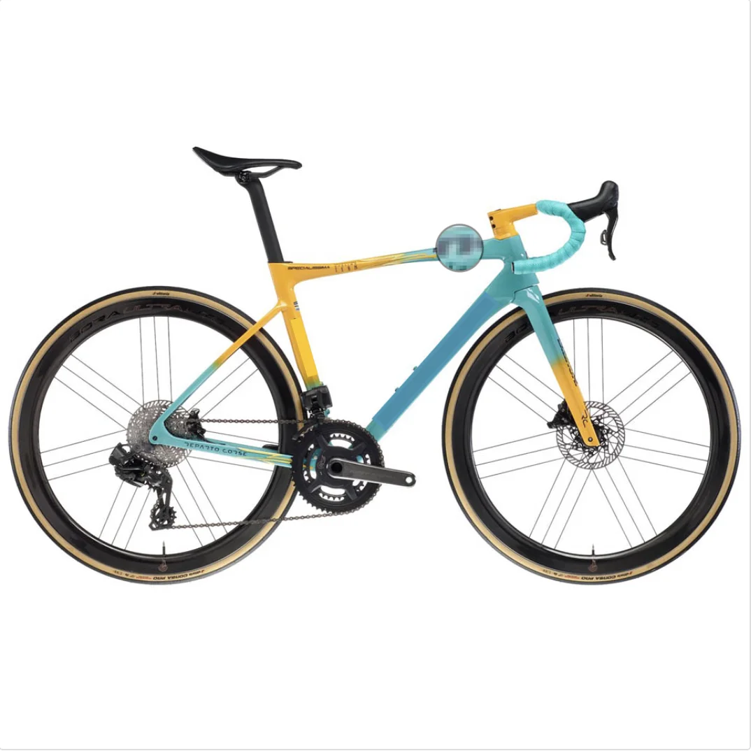 Велосипед Specialissima RC Pantani Carbon Racing Bike Ultra WTO 45mm 24 Speed WRL с двойной подвеской, дисковыми тормозами и обычными педалями (art.: 3920da7111ffa) - 3920da7111ffa