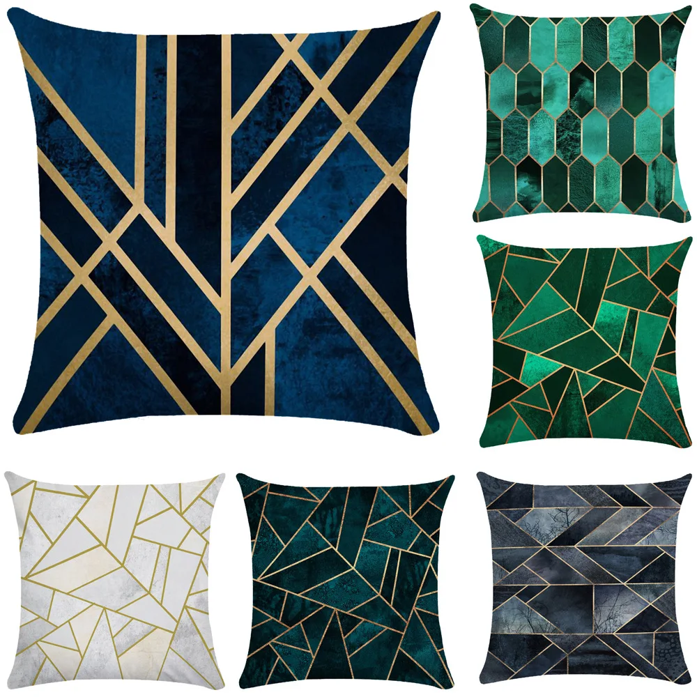 

Роскошные подушки в скандинавском стиле, декоративная искусственная Подушка, супер Мягкая Наволочка, короткая плюшевая подушка, чехол, ква...