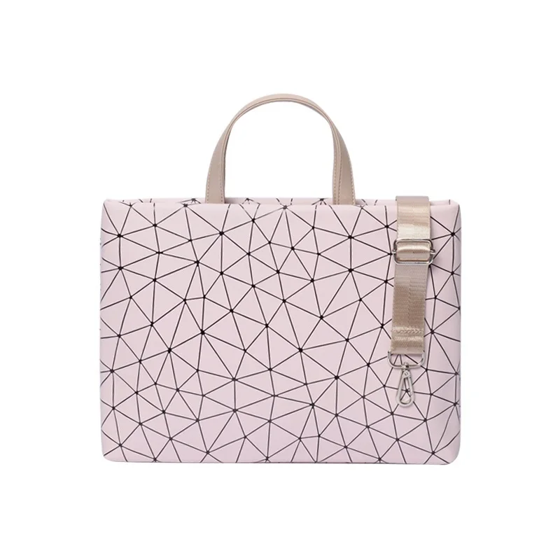 

PU Leather Bag for Laptop Geometric Case Shoulder Bag Free Shipping