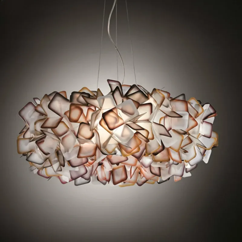 Новый дизайн подвесной светильник Clizia ручная работа красочный градиент