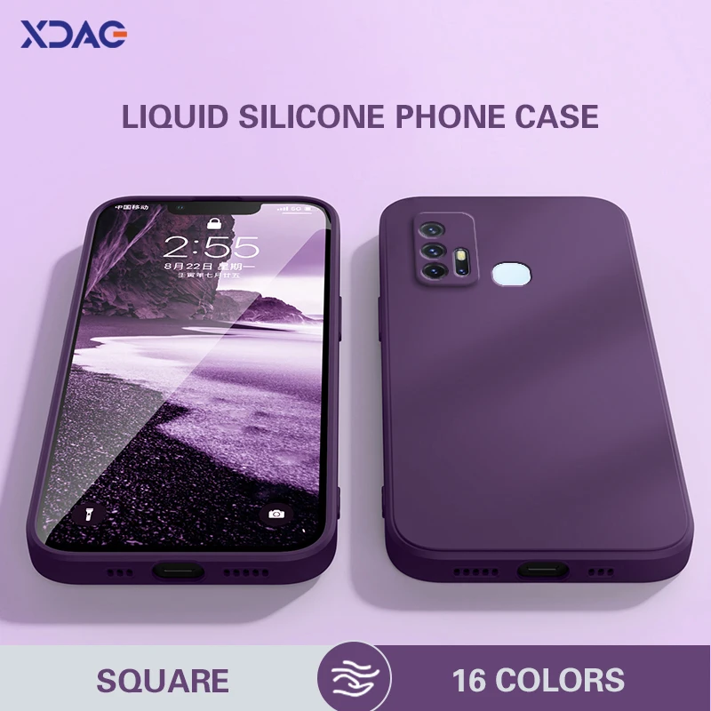 Базовый простой однотонный чехол для телефона VIVO Z6 5G 6 57 дюйма V1963A