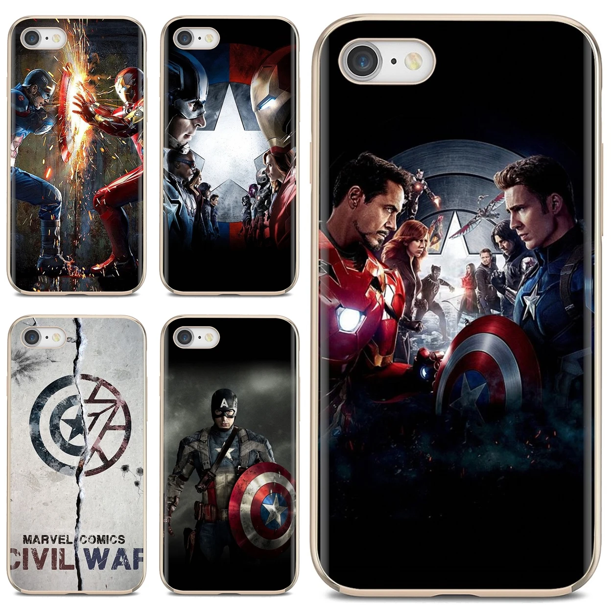 Силиконовый чехол для телефона Huawei Honor 6 6A 7 7X 7A 7C 8 8C 8X 9 9X 10 10i 20 Lite Play Pro Marvel Капитан