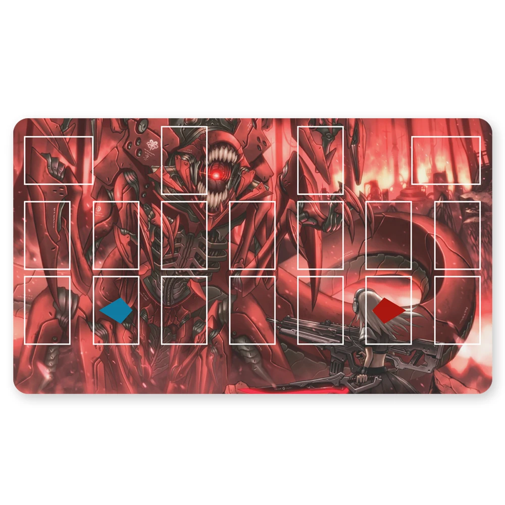 

172709 - TCG Playmat Blue-eyes Ultimate Dragon Dark Magician Duel Monsters Playmats Compatible for YuGiOh OCG TCG CCG + Free Bag