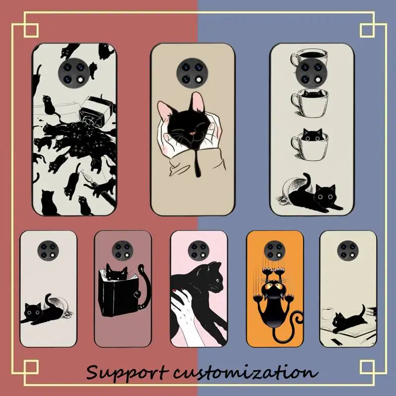 

Cat Cute Phone Case for Redmi Note 8 7 9 4 6 pro max T X 5A 3 10 lite pro