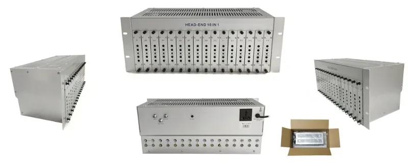 Модулятор CATV Аналоговый фиксированный 16-позиционный объединитель Хороший