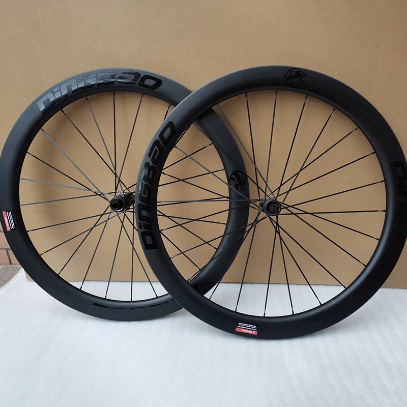

Customize Road Carbon Wheels Dicut Black Logo Original 12s Alloy Freehub 700C Disc Brake Carbon Wheelset Bike Supplies WRXYH