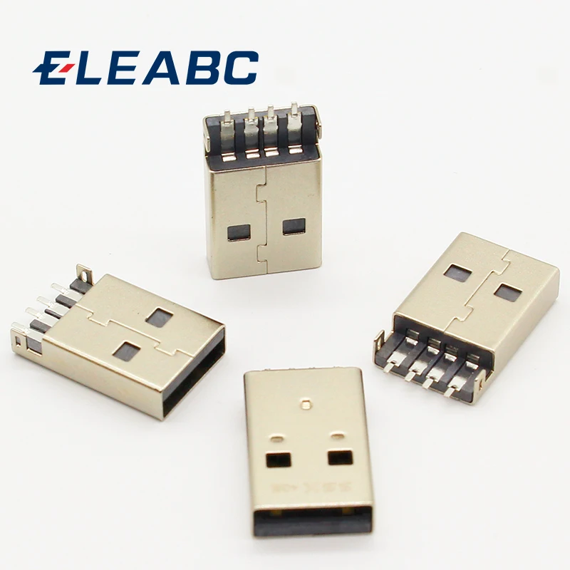 

USB разъемы ELEABC G49 черные 10 шт