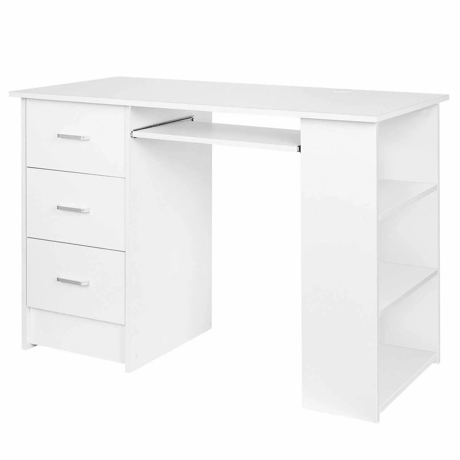 Homfa компьютерный стол для дома и офиса рабочая станция ПК ноутбука учебы с 3