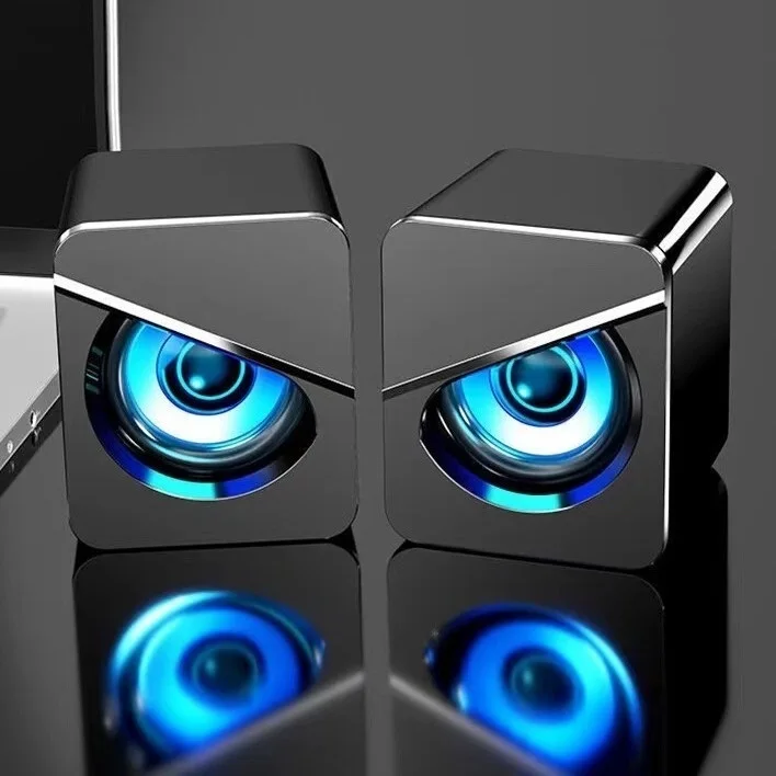 

LED Gaming Speaker PC USB Audio Speaker Computer LED speakers Subwoofer Super Bass Laptop desktop small speaker home
