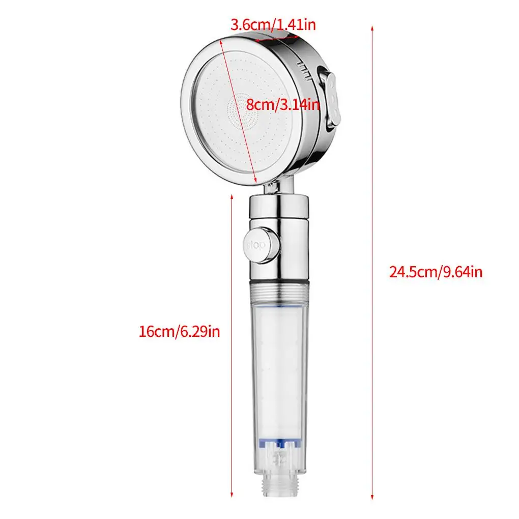 

Насадка для душа с фильтром высокого давления, ручной распылитель для душа в ванную комнату, для купания