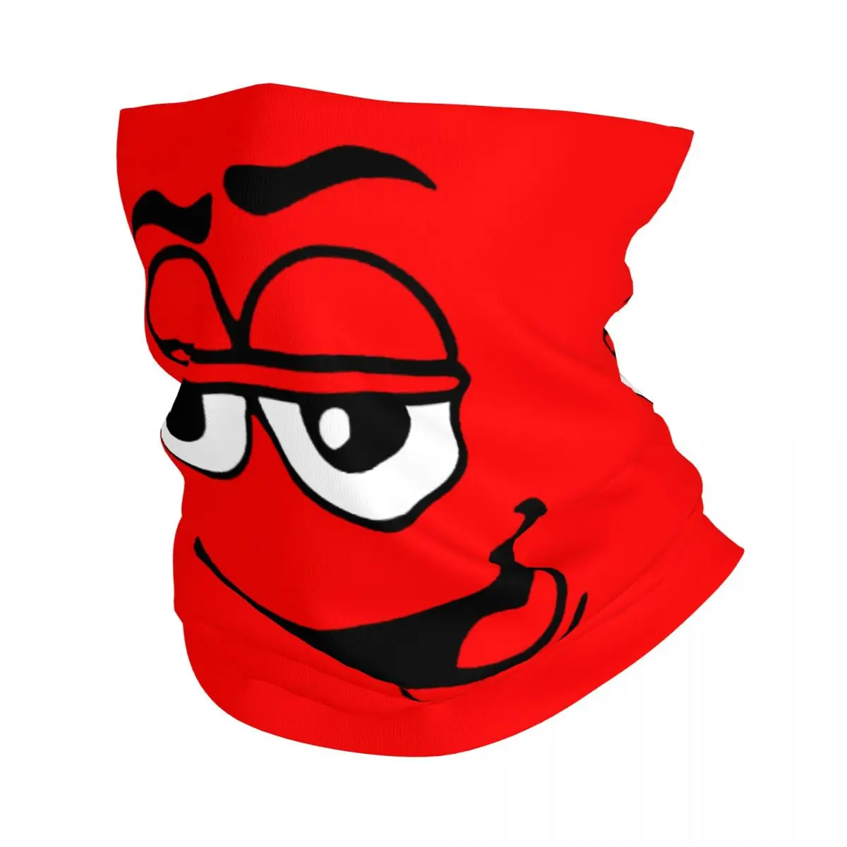 

Мультяшный шоколадный красный яркий шарф для лица и шеи для мужчин и женщин ветрозащитный фотошарф для походов