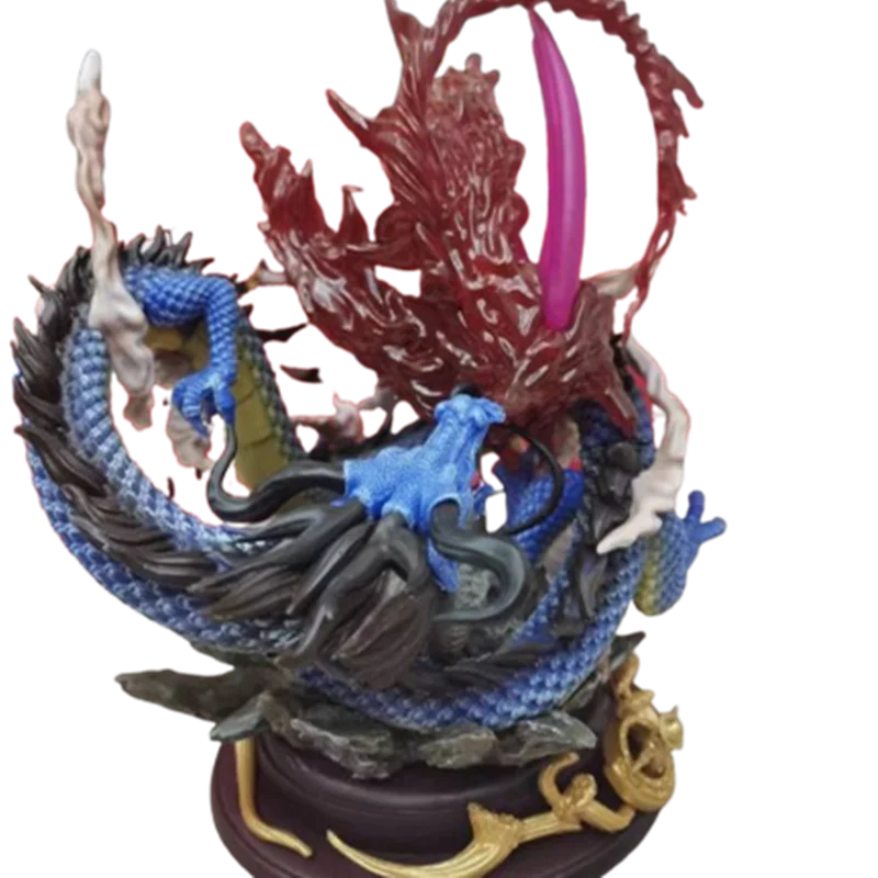 Аниме Фигурка ророноа Зоро Vs четыре императора Kaido Статуя подарки Детские