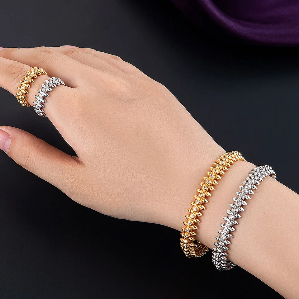 

Zlxgirl, два дизайна, для женщин и мужчин, Дубай, золотой браслет, кольцо, ювелирные изделия, высокое качество, Корея, европейский бренд, свадебны...