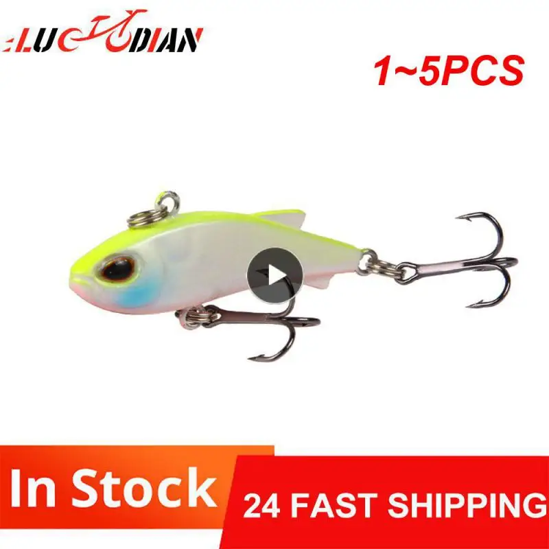 

1~5PCS New Minnow Fishing Lure 75mm 6g Sinking Hard Bait Wobbler Jig Bait Crankbait Carp Striped bass Pesca Fishing tackle