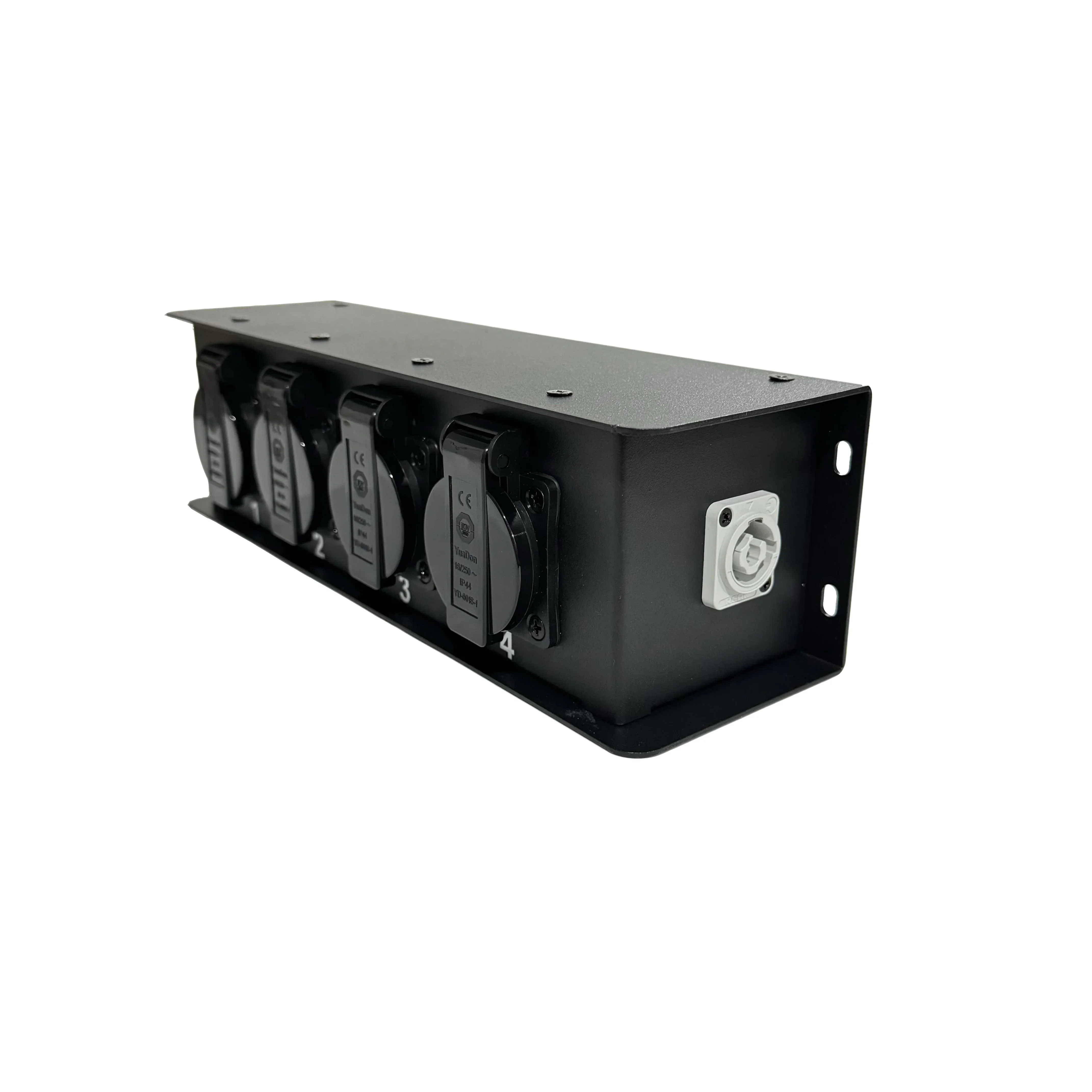 Meral Powercon To Schuko Distribution Power Distro Box