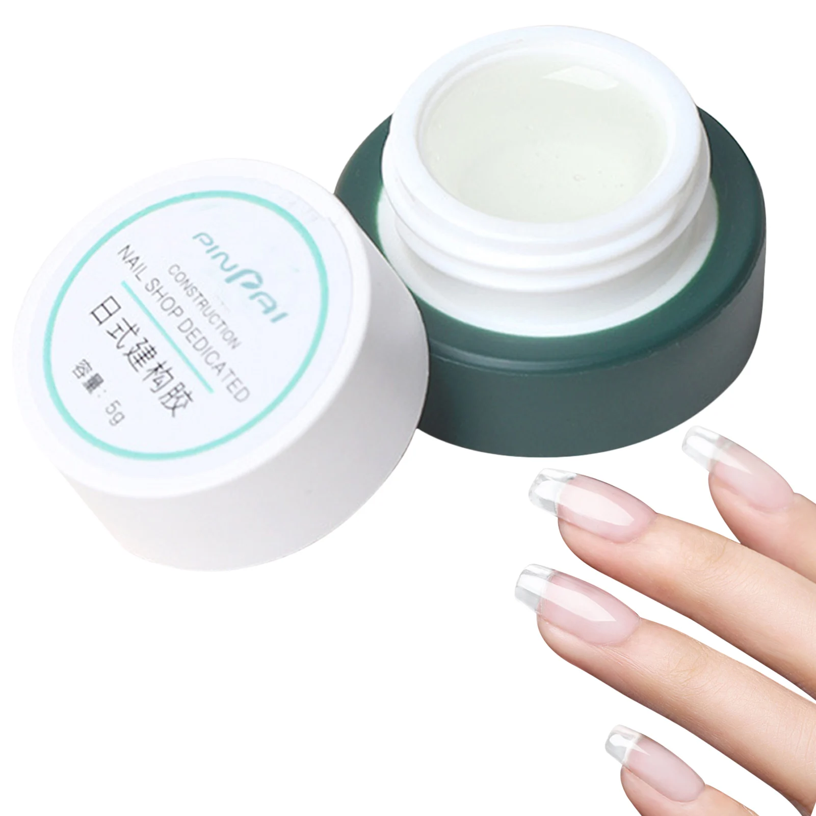 

Строительный клей для ногтей, прозрачный гель высокой проницаемости, базовые аксессуары для ногтей, высокая проницаемость, усиление клея, г...