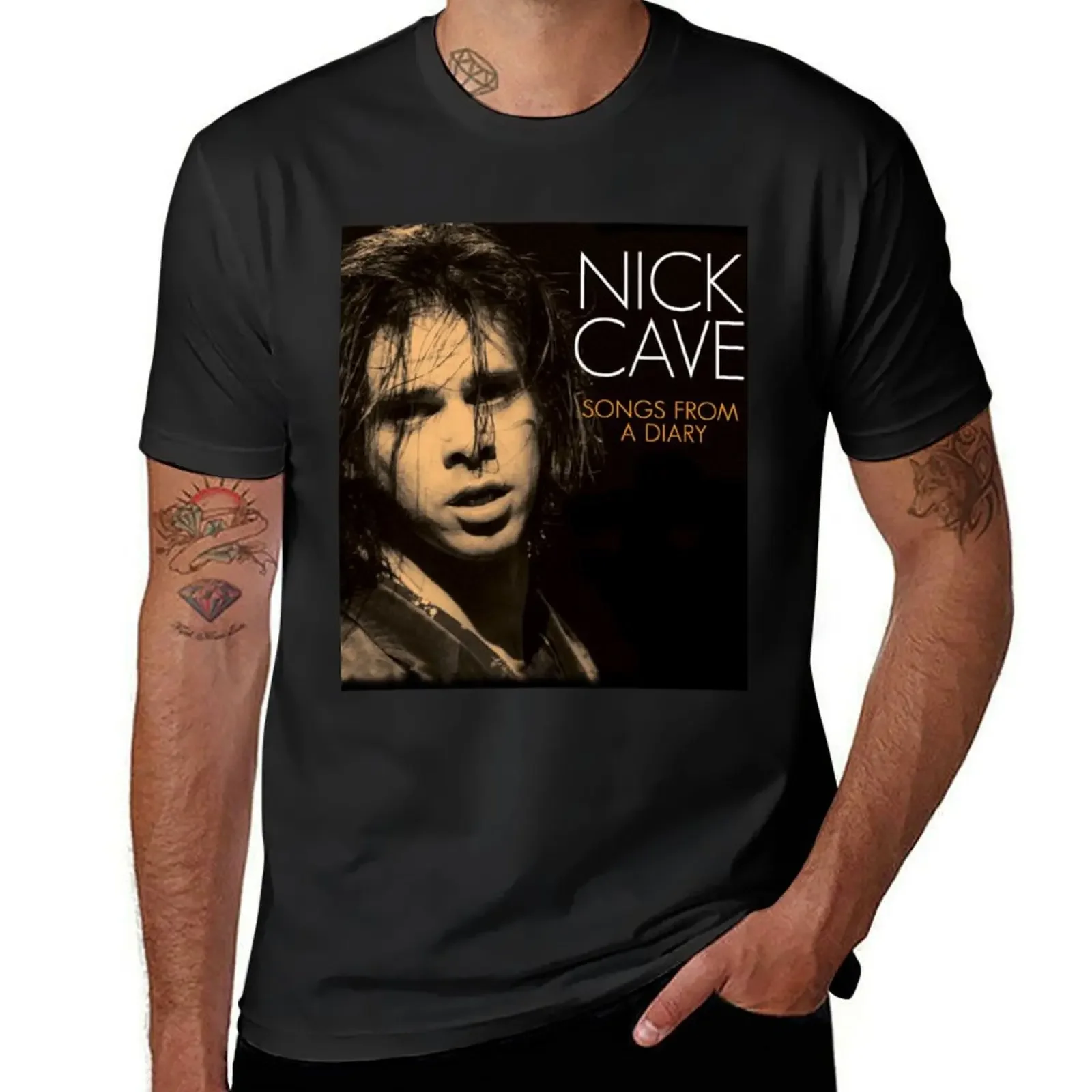 Футболка NICK CAVE CLASSIC Esspy Copy для мальчиков с животным принтом одежда в стиле аниме
