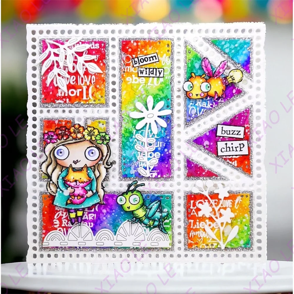 Berry Bliss Petal Pop новые металлические штампы прозрачные трафарет для скрапбукинга