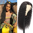 Парик кудрявые вьющиеся человеческие волосы парик бразильские 13x 4 кружевные передние al парики для женщин HD Прозрачная Кружевная глубокая кудрявая кружевная Передняя парик