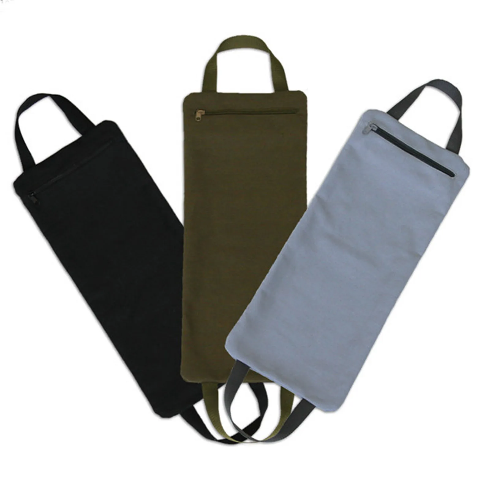 

Foldable Filled Yoga Sandbag with Two Handle for Yoga Weights and Resistance Training Fashion Canvas Weighted Sandbags Portable