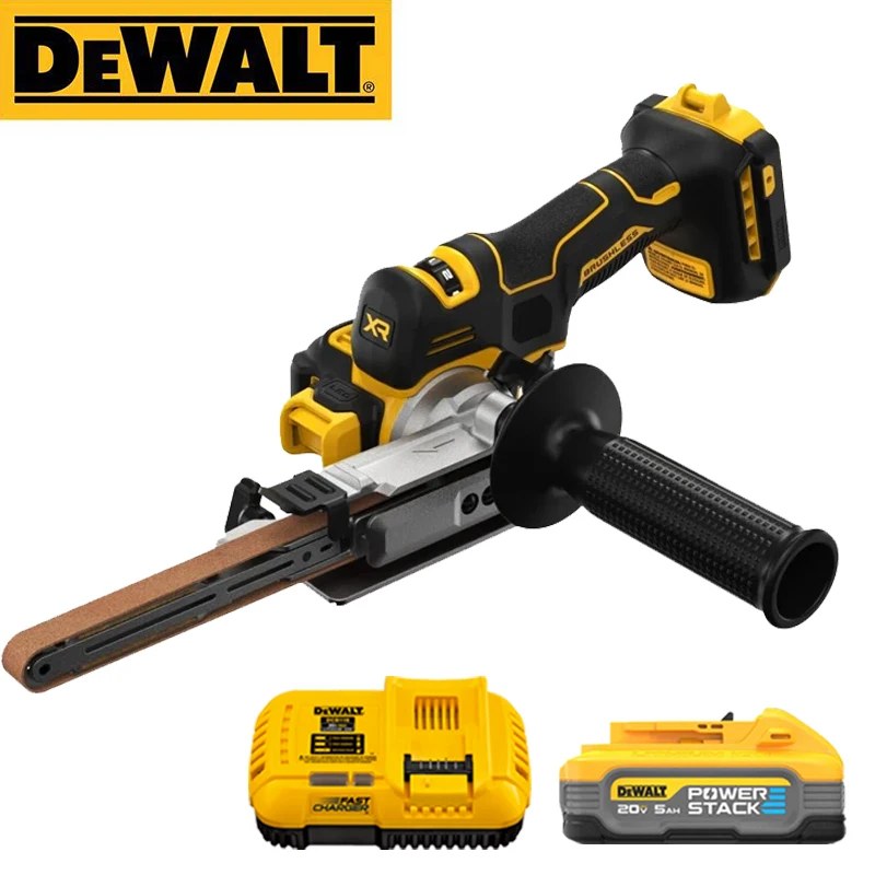 Шлифовальный станок DEWALT DCM200 20 в 18 дюймов бесщеточный ремень вращающийся на 104 °