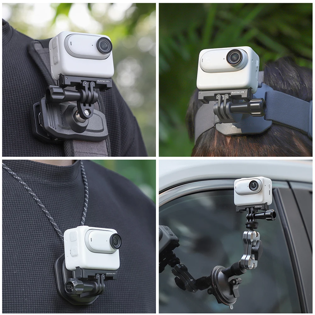 Магнитный быстросъемный адаптер для экшн-камеры Insta360 GO 3S/GO 3