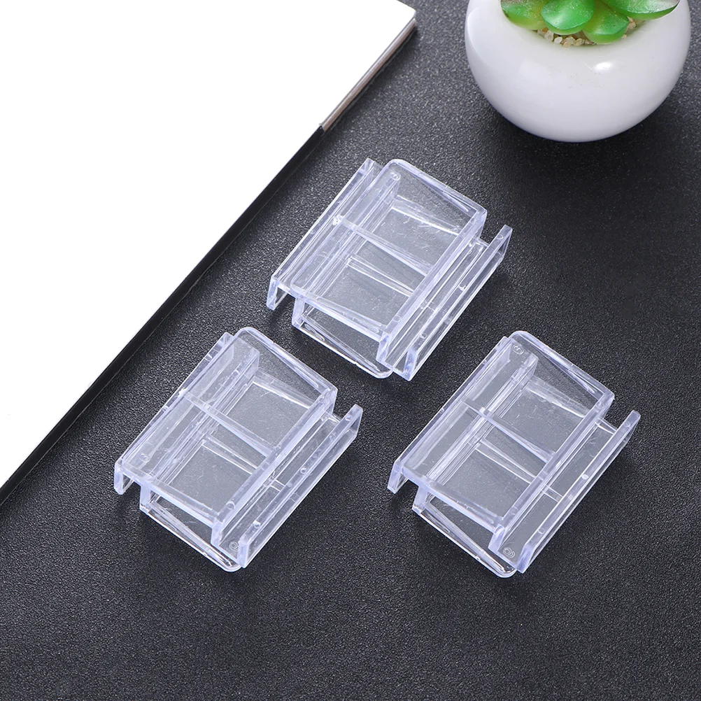 

10 Pcs Accessories Aquarium Support Aquarium Accessories Fish Tank Rack Frame Holder Rimless Clip Bracket