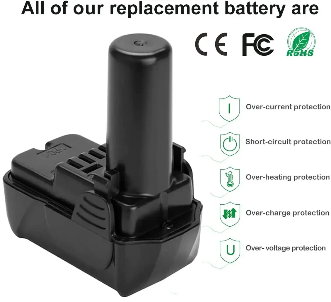 Электрический инструмент 10 8 В BCL1015 DS10DAL DS10DFL CJ10DL подходит для электрической