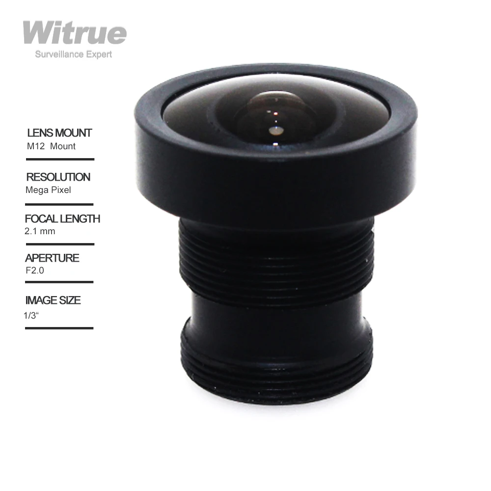 

Объектив Witrue CW-BL2120-IR 2,1 мм для IP-камеры