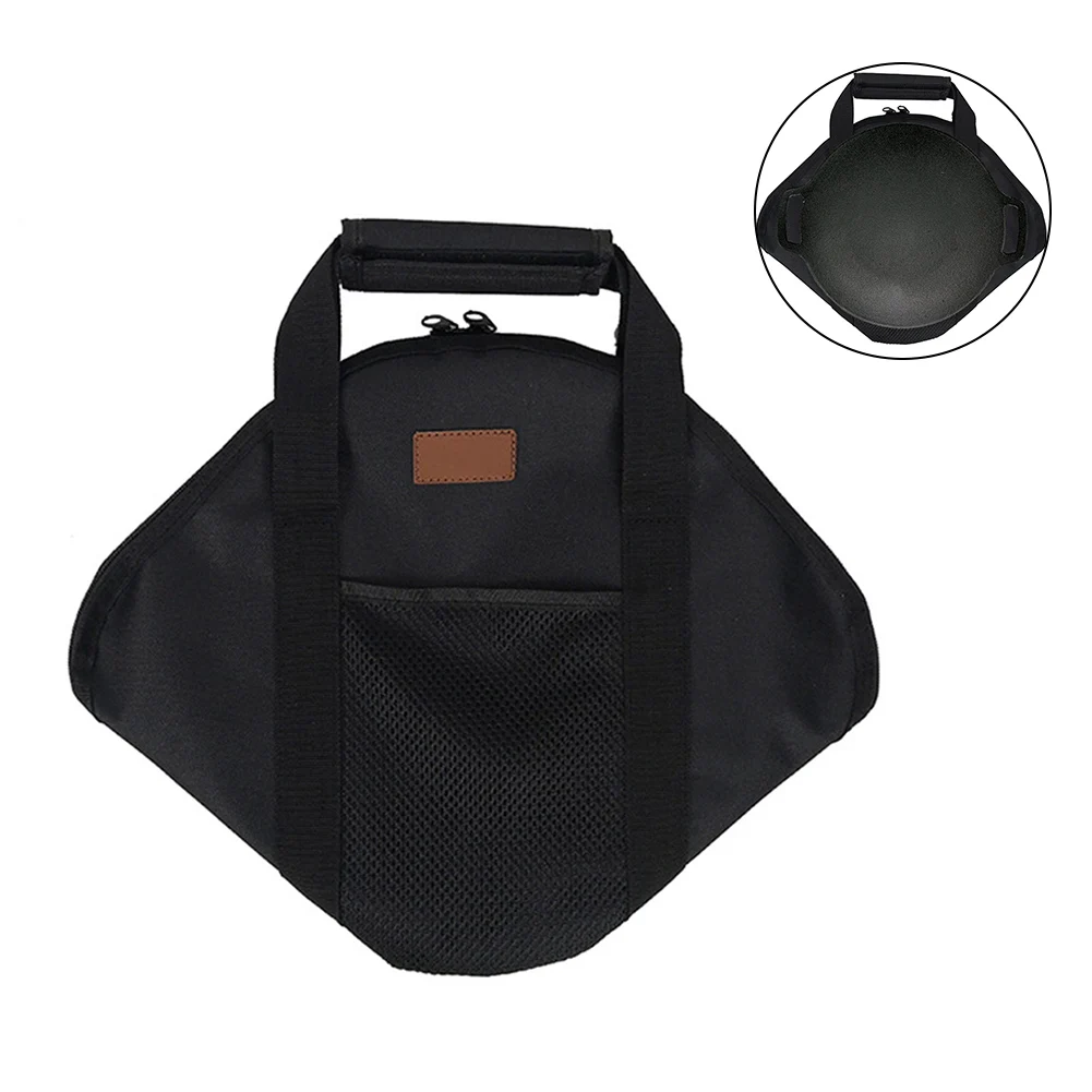 

Outdoor Camping Portable Baking Tray Storage Bag Picnic Handbag BBQ Bag Cookware 600D Oxford Cloth Picnic Storage Bag 2022 New